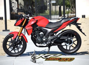 200 Fuel-Injected Motorcycle - Red for Sale